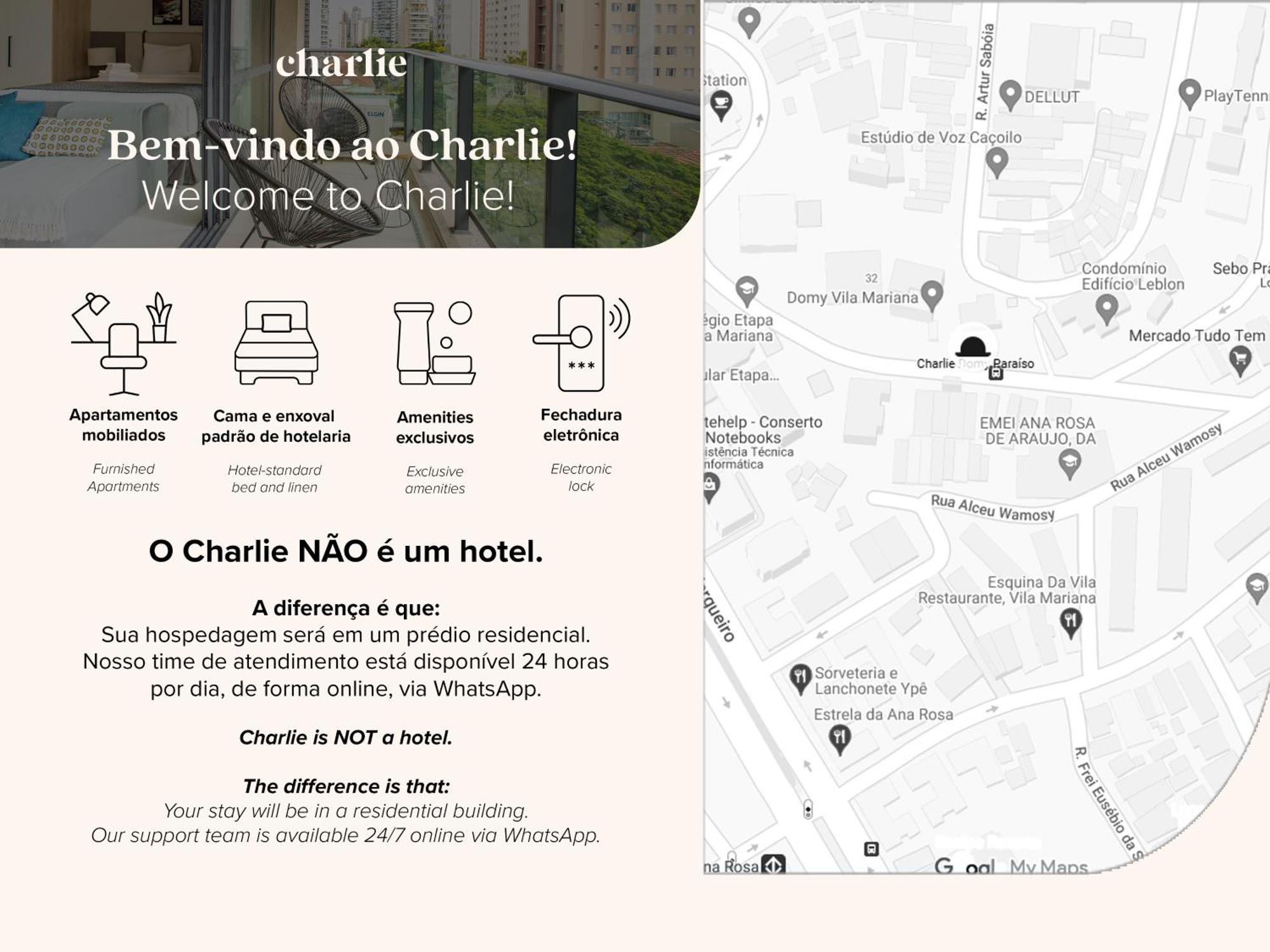 Charlie Domy Paraiso 상파울루 외부 사진